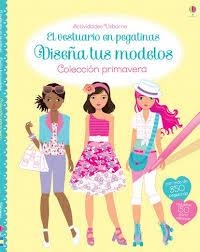 DISEÑA TUS MODELOS COLECCION PRIMAVERA. VESTUARIO EN PEGATINAS | 9781409572640 | Llibreria Drac - Llibreria d'Olot | Comprar llibres en català i castellà online