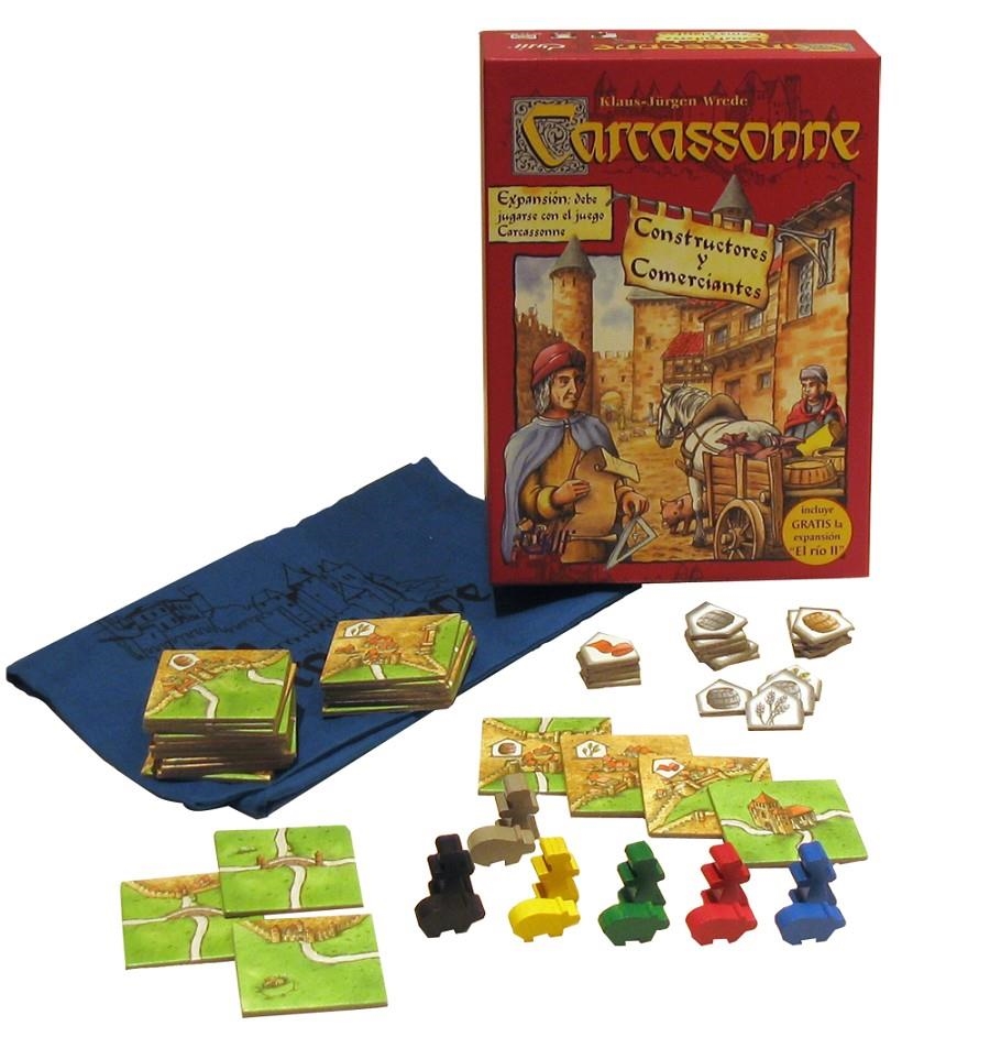 CARCASSONNE. CONSTRUCTORES Y COMERCIANTES (EXPANSION) | 9788496422674 | WREDE, KLAUS-JURGEN | Llibreria Drac - Librería de Olot | Comprar libros en catalán y castellano online
