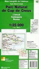 MAPA PARC NATURAL DE CAP DE CREUS 1:25000 (Nº48) | 9788439390527 | VV.AA | Llibreria Drac - Llibreria d'Olot | Comprar llibres en català i castellà online