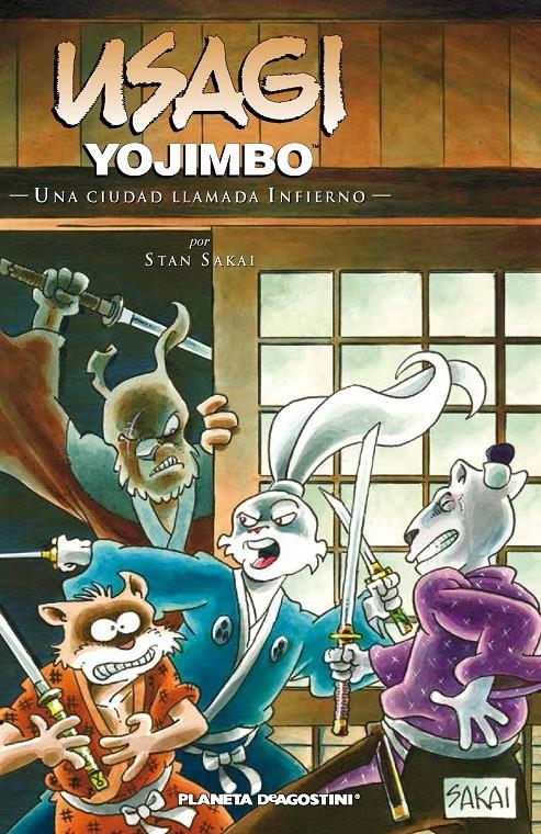 USAGI YOJIMBO. UNA CIUDAD LLAMADA INFIERNO | 9788468479897 | SAKAI, STAN | Llibreria Drac - Librería de Olot | Comprar libros en catalán y castellano online