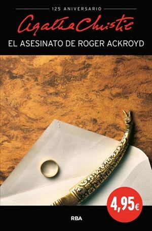 ASESINATO DE ROGER ACKROYD, EL | 9788490561720 | CHRISTIE, AGATHA | Llibreria Drac - Librería de Olot | Comprar libros en catalán y castellano online