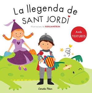 LLEGENDA DE SANT JORDI AMB TEXTURES, LA | 9788490573594 | VVAA | Llibreria Drac - Librería de Olot | Comprar libros en catalán y castellano online