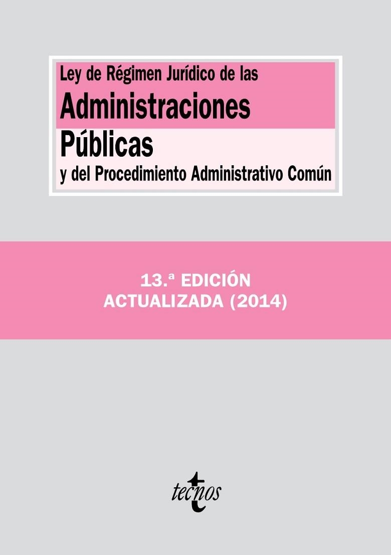 LEY DE RÉGIMEN JURÍDICO DE LAS ADMINISTRACIONES PÚBLICAS Y DEL PROCEDIMIENTO ADMINISTRATIVO COMUN | 9788430961672 | AAVV | Llibreria Drac - Librería de Olot | Comprar libros en catalán y castellano online