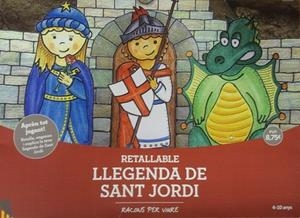 RETALLABLE LLEGENDA DE SANT JORDI | 9000000006230 | AAVV | Llibreria Drac - Llibreria d'Olot | Comprar llibres en català i castellà online