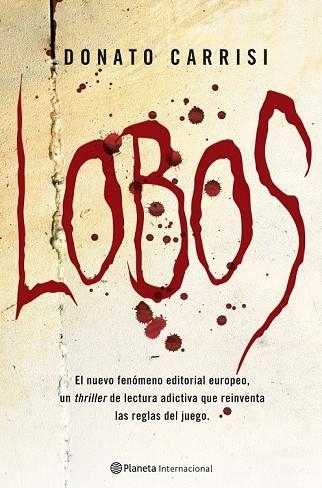 LOBOS | 9788408087243 | CARRISI, DONATO | Llibreria Drac - Librería de Olot | Comprar libros en catalán y castellano online