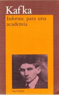 INFORME PARA UNA ACADEMIA | 9788476000564 | KAFKA | Llibreria Drac - Llibreria d'Olot | Comprar llibres en català i castellà online