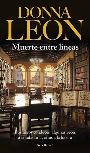 MUERTE ENTRE LÍNEAS | 9788432222528 | LEON, DONNA | Llibreria Drac - Librería de Olot | Comprar libros en catalán y castellano online