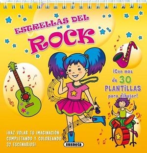 ESTRELLAS DEL ROCK (DIBUJA CON PLANTILLAS) | 9788467729825 | AAVV | Llibreria Drac - Llibreria d'Olot | Comprar llibres en català i castellà online