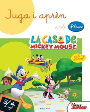 JUGA I APRÈN AMB DISNEY 3-4 ANYS | 9788490574676 | AADD | Llibreria Drac - Librería de Olot | Comprar libros en catalán y castellano online