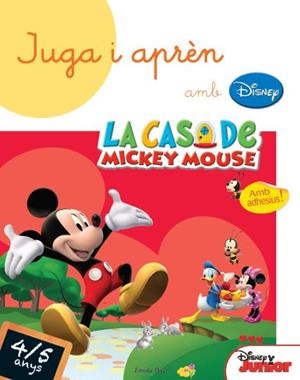 JUGA I APRÈN AMB DISNEY 4-5 ANYS | 9788490574683 | AADD | Llibreria Drac - Librería de Olot | Comprar libros en catalán y castellano online