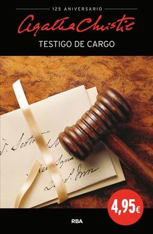 TESTIGO DE CARGO | 9788490562727 | CHRISTIE, AGATHA | Llibreria Drac - Librería de Olot | Comprar libros en catalán y castellano online