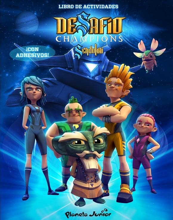 DESAFÍO CHAMPIONS SENDOKAI. LIBRO DE ACTIVIDADES CON PEGATINAS | 9788408128717 | SENDOKAI | Llibreria Drac - Llibreria d'Olot | Comprar llibres en català i castellà online