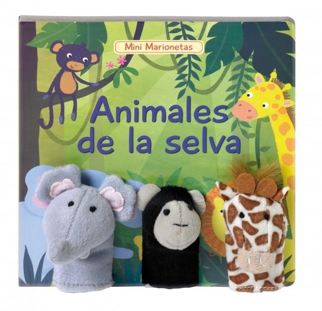 ANIMALES DE LA SELVA (MINI MARIONETAS N1) | 9788448836030 | AAVV | Llibreria Drac - Llibreria d'Olot | Comprar llibres en català i castellà online