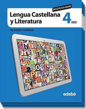 LENGUA CASTELLANA Y LITERATURA 4 ESO (INCLUYE CD AUDIO) | 9788468305554 | Llibreria Drac - Librería de Olot | Comprar libros en catalán y castellano online