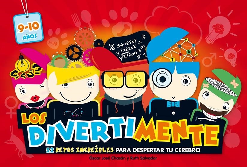DIVERTIMENTE  52 RETOS INCREÍBLES PARA DESPERTAR TU CEREBRO, LOS ( 9-10 AÑOS ) | 9788437200897 | CHASAN, OSCAR JOSE; SALVADOR, RUTH | Llibreria Drac - Llibreria d'Olot | Comprar llibres en català i castellà online