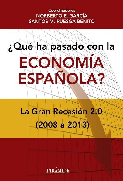 QUÉ HA PASADO CON LA ECONOMÍA ESPAÑOLA? | 9788436831856 | GARCÍA, NORBERTO E.; RUESGA, SANTOS M. | Llibreria Drac - Librería de Olot | Comprar libros en catalán y castellano online