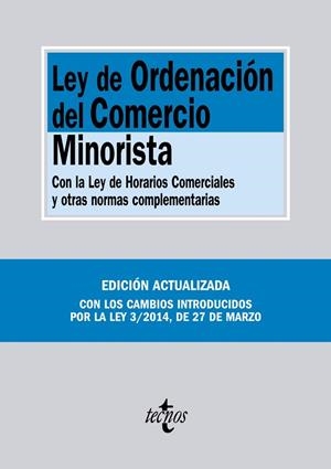 LEY DE ORDENACIÓN DEL COMERCIO MINORISTA | 9788430962327 | AA.DD. | Llibreria Drac - Librería de Olot | Comprar libros en catalán y castellano online