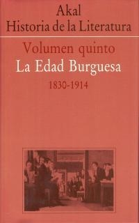 HISTORIA DE LA LITERATURA V. LA EDAD BURGUESA | 9788446000389 | Llibreria Drac - Llibreria d'Olot | Comprar llibres en català i castellà online