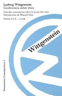 CONFERENCIA SOBRE ETICA | 9788475095257 | WITTGENSTEIN, LUDWING | Llibreria Drac - Librería de Olot | Comprar libros en catalán y castellano online