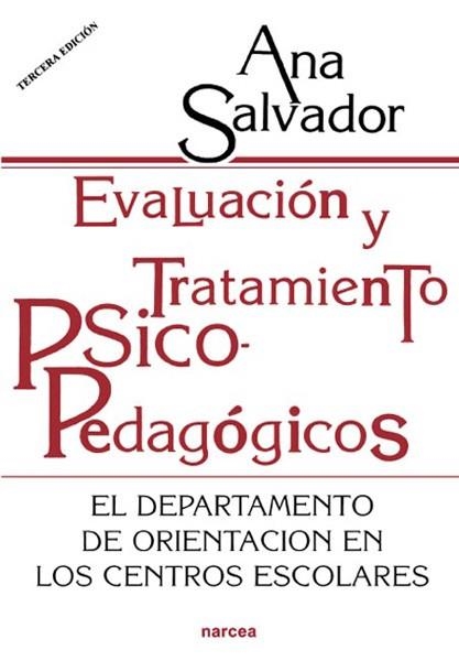 EVALUACION Y TRATAMIENTO PSICOPEDAGOGICOS | 9788427710375 | Llibreria Drac - Llibreria d'Olot | Comprar llibres en català i castellà online