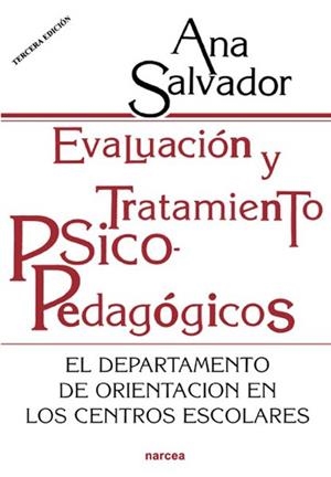 EVALUACION Y TRATAMIENTO PSICOPEDAGOGICOS | 9788427710375 | Llibreria Drac - Llibreria d'Olot | Comprar llibres en català i castellà online