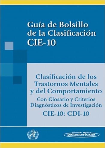 GUIA DE BOLSILLO DE LA CLASIFICACION CIE-10. TRASTORNOS MENT | 9788479034924 | AA.VV. | Llibreria Drac - Llibreria d'Olot | Comprar llibres en català i castellà online