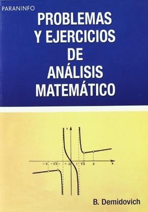 PROBLEMAS Y EJERCICIOS DE ANALISIS MATEMATICO     (DIP) | 9788428300490 | DEMIDOVICH, B. P. | Llibreria Drac - Llibreria d'Olot | Comprar llibres en català i castellà online