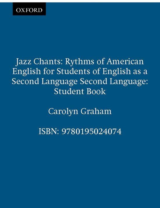 JAZZ CHANTS | 9780195024074 | GRAHAM, CAROLYN | Llibreria Drac - Llibreria d'Olot | Comprar llibres en català i castellà online