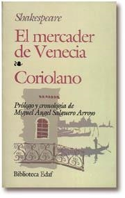 MERCADER DE VENECIA, EL-CORIOLANO (DIP) | 9788476406557 | SHAKESPEARE | Llibreria Drac - Llibreria d'Olot | Comprar llibres en català i castellà online