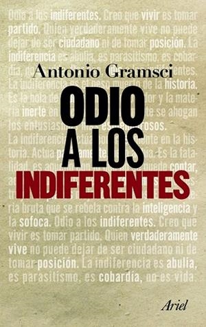 ODIO A LOS INDIFERENTES | 9788434413603 | GRAMSCI, ANTONIO | Llibreria Drac - Librería de Olot | Comprar libros en catalán y castellano online