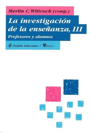 INVESTIGACION DE LA ENSEÑANZA III, LA | 9788475095196 | WITTROCK, MERLIN C | Llibreria Drac - Llibreria d'Olot | Comprar llibres en català i castellà online