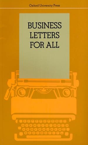 BUSINESS LETTERS FOR ALL | 9780195802320 | Llibreria Drac - Librería de Olot | Comprar libros en catalán y castellano online