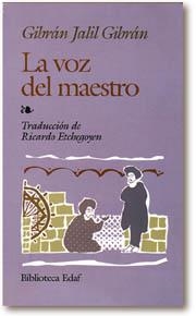VOZ DEL MAESTRO, LA (DIP) | 9788476406205 | GIBRAN, JALIL | Llibreria Drac - Librería de Olot | Comprar libros en catalán y castellano online