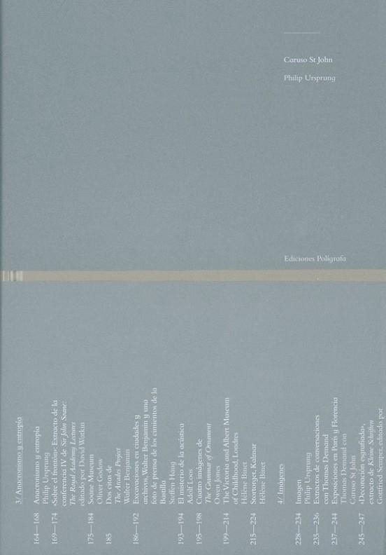 CARUSO ST JOHN | 9788434311695 | URSPRUNG, PHILIP | Llibreria Drac - Librería de Olot | Comprar libros en catalán y castellano online