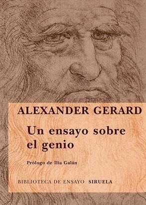 ENSAYO SOBRE EL GENIO, UN | 9788498412574 | GERARD, ALEXANDER | Llibreria Drac - Llibreria d'Olot | Comprar llibres en català i castellà online