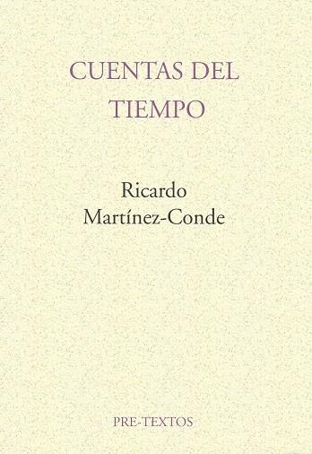CUENTAS DEL TIEMPO | 9788481910254 | MARTINEZ-CONDE, RICARDO | Llibreria Drac - Llibreria d'Olot | Comprar llibres en català i castellà online