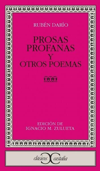 PROSAS PROFANAS Y OTROS POEMAS | 9788470394164 | DARIO, RUBEN | Llibreria Drac - Llibreria d'Olot | Comprar llibres en català i castellà online