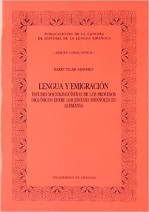 LENGUA Y EMIGRACION.ESTUDIO SOCIOLINGUISTICO DE LO | 9788433820112 | Llibreria Drac - Librería de Olot | Comprar libros en catalán y castellano online
