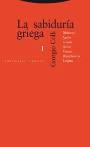 SABIDURIA GRIEGA,LA | 9788481640342 | COLLI,GIORGIO | Llibreria Drac - Librería de Olot | Comprar libros en catalán y castellano online