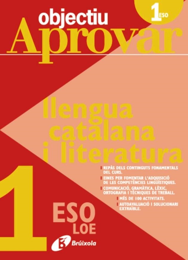 OBJECTIU APROVAR LLENGUA CATALANA I LITERATURA 1 ESO | 9788499060064 | VV.AA. | Llibreria Drac - Llibreria d'Olot | Comprar llibres en català i castellà online