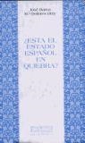 ESTA EL ESTADO ESPAÐOL EN QUIEBRA? | 9788474903676 | BAREA, JOSE | Llibreria Drac - Librería de Olot | Comprar libros en catalán y castellano online