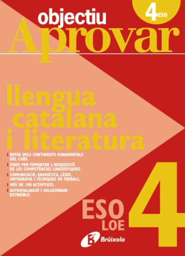 OBJECTIU APROVAR LLENGUA CATALANA I LITERATURA 4 ESO | 9788499060071 | VV.AA. | Llibreria Drac - Llibreria d'Olot | Comprar llibres en català i castellà online