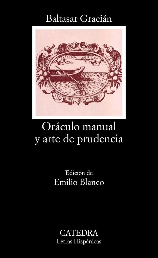 ORACULO MANUAL Y ARTE DE PRUDENCIA | 9788437613499 | GRACIAN, BALTASAR | Llibreria Drac - Librería de Olot | Comprar libros en catalán y castellano online