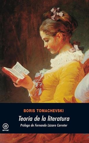 TEORIA DE LA LITERATURA | 9788473395960 | TOMACHEVSKI, BORIS | Llibreria Drac - Llibreria d'Olot | Comprar llibres en català i castellà online