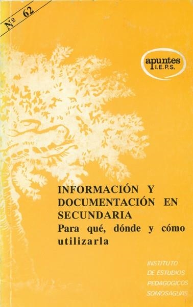 INFORMACION Y DOCUMENTACION EN SECUNDARIA | 9788427711396 | Llibreria Drac - Llibreria d'Olot | Comprar llibres en català i castellà online
