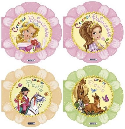 COLOREO MI FLOR (4 TÍTULOS) | 9788467723113 | AAVV | Llibreria Drac - Librería de Olot | Comprar libros en catalán y castellano online