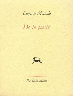 DE LA POESIA | 9788481910315 | MONTALE, EUGENIO | Llibreria Drac - Llibreria d'Olot | Comprar llibres en català i castellà online