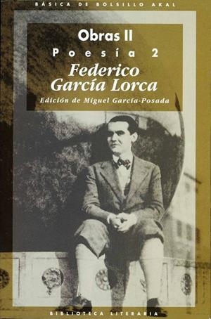 POESIA, 2.(GARCIA LORCA) | 9788476004142 | GARCIA LORCA | Llibreria Drac - Llibreria d'Olot | Comprar llibres en català i castellà online