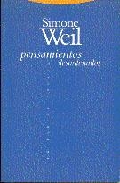PENSAMIENTOS DESORDENADOS | 9788481640793 | WEIL, SIMONE | Llibreria Drac - Librería de Olot | Comprar libros en catalán y castellano online