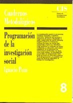 PROGRAMACION DE LA INVESTIGACION SOCIAL | 9788474761825 | Llibreria Drac - Llibreria d'Olot | Comprar llibres en català i castellà online
